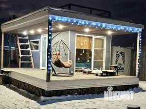 Дом 28м², 1-этажный, посуточно,