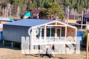 Дом 45м², 1-этажный, посуточно,