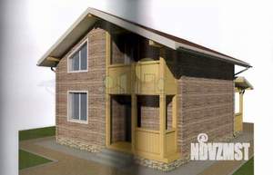 Дом 119м², 2-этажный, участок 9 сот.