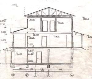 Дом 205м², 3-этажный, участок 1 сот.