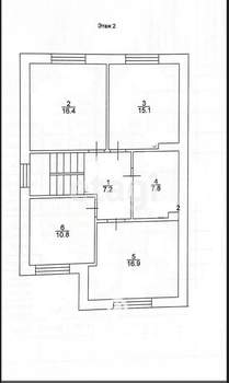 Дача 145м², 2-этажный, участок 5 сот.  