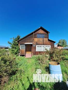 Дом 61м², 2-этажный, участок 10 сот.  