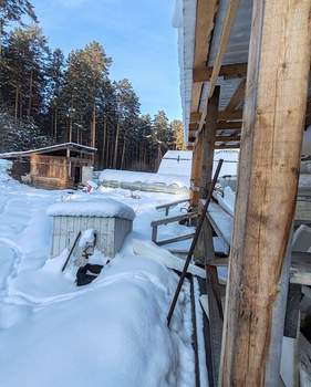 Дом 80м&sup2;, 1-этажный, участок 10 сот.  