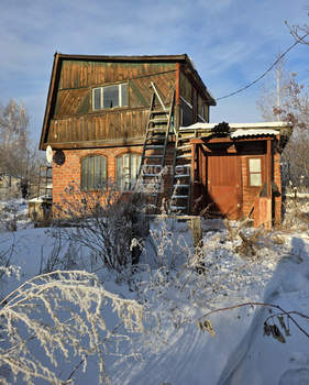 Дом 55м&sup2;, 1-этажный, участок 7 сот.  