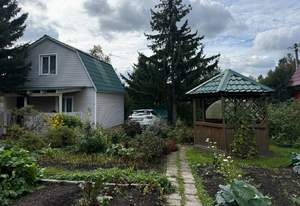 Дом 60м², 2-этажный, участок 5 сот.  