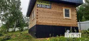 Дом 54м², 1-этажный, участок 9 сот.  