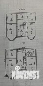 Коттедж 242м², 2-этажный, участок 14 сот.  