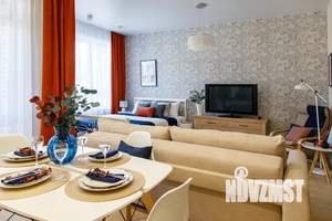 Студия квартира, посуточно, 40м2, 2/9 этаж