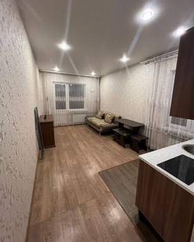 Студия квартира, на длительный срок, 25м2, 10/17 этаж