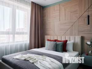 Студия квартира, посуточно, 38м2, 14/19 этаж