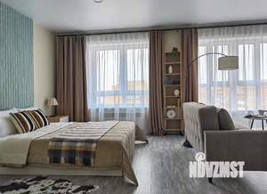 Студия квартира, на длительный срок, 39м2, 9/17 этаж