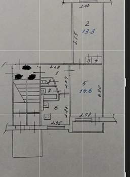 2-к квартира, на длительный срок, 42м2, 1/5 этаж