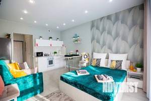 1-к квартира, посуточно, 22м2, 1/1 этаж