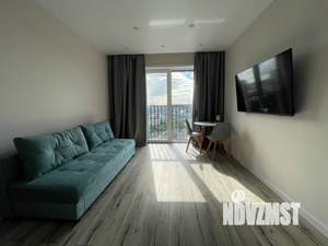 1-к квартира, посуточно, 45м2, 12/16 этаж