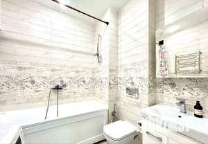 1-к квартира, посуточно, 48м2, 9/16 этаж