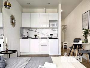 1-к квартира, посуточно, 27м2, 1/1 этаж