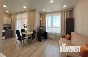 Студия квартира, посуточно, 45м2, 10/20 этаж