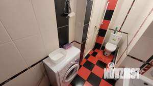 1-к квартира, посуточно, 50м2, 9/16 этаж