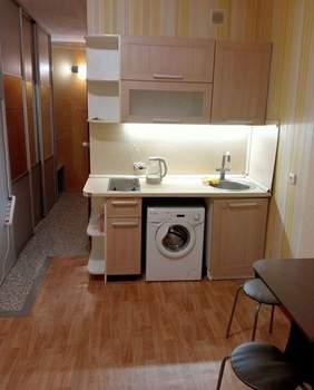 Студия квартира, на длительный срок, 19м2, 5/9 этаж