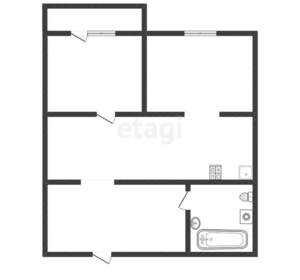 2-к квартира, на длительный срок, 47м2, 8/15 этаж