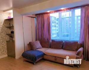 Студия квартира, посуточно, 44м2, 3/8 этаж