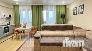 2-к квартира, посуточно, 59м2, 1/1 этаж