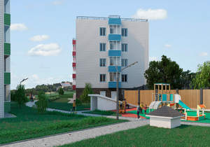 Студия квартира, на длительный срок, 23м2, 4/12 этаж