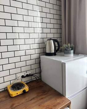 Студия квартира, на длительный срок, 19м2, 4/4 этаж