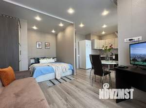 Студия квартира, посуточно, 45м2, 10/20 этаж