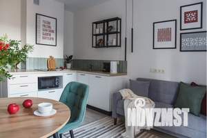 1-к квартира, посуточно, 40м2, 9/17 этаж