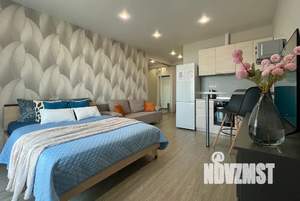 Студия квартира, посуточно, 40м2, 17/20 этаж