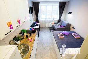 1-к квартира, посуточно, 20м2, 1/1 этаж