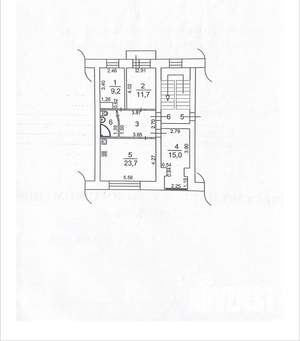 3-к квартира, на длительный срок, 74м2, 4/5 этаж