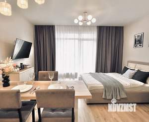 Студия квартира, посуточно, 35м2, 10/18 этаж