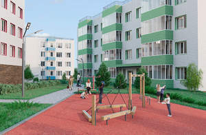 Студия квартира, на длительный срок, 23м2, 4/12 этаж