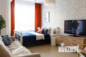 Студия квартира, посуточно, 40м2, 2/9 этаж