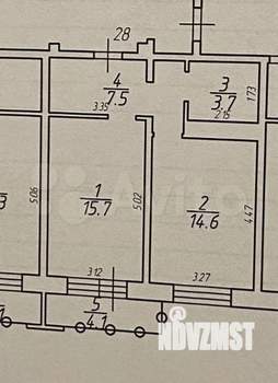 2-к квартира, на длительный срок, 41м2, 7/12 этаж