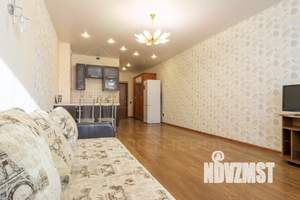Студия квартира, на длительный срок, 40м2, 7/17 этаж