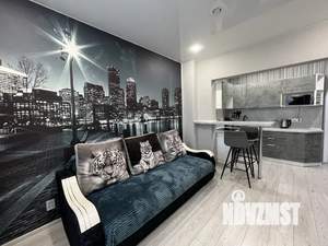 1-к квартира, посуточно, 42м2, 15/16 этаж