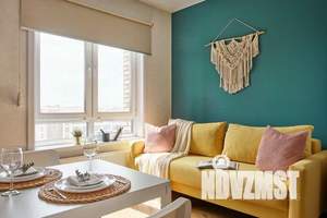 1-к квартира, посуточно, 40м2, 12/17 этаж