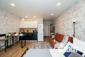 Студия квартира, посуточно, 30м2, 6/18 этаж