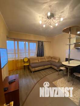 Студия квартира, посуточно, 42м2, 8/9 этаж