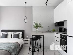 Студия квартира, посуточно, 29м2, 6/19 этаж