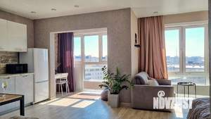 1-к квартира, посуточно, 40м2, 1/1 этаж