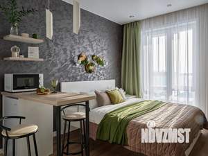 Студия квартира, посуточно, 25м2, 13/18 этаж