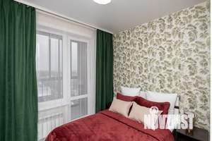 1-к квартира, посуточно, 39м2, 9/16 этаж