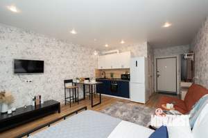 Студия квартира, посуточно, 30м2, 6/18 этаж