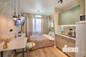 Студия квартира, на длительный срок, 25м2, 1/9 этаж