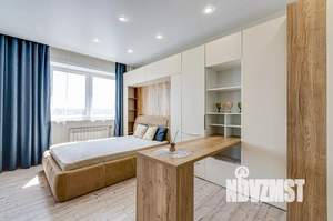 1-к квартира, посуточно, 45м2, 13/16 этаж