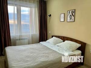 1-к квартира, посуточно, 43м2, 9/16 этаж